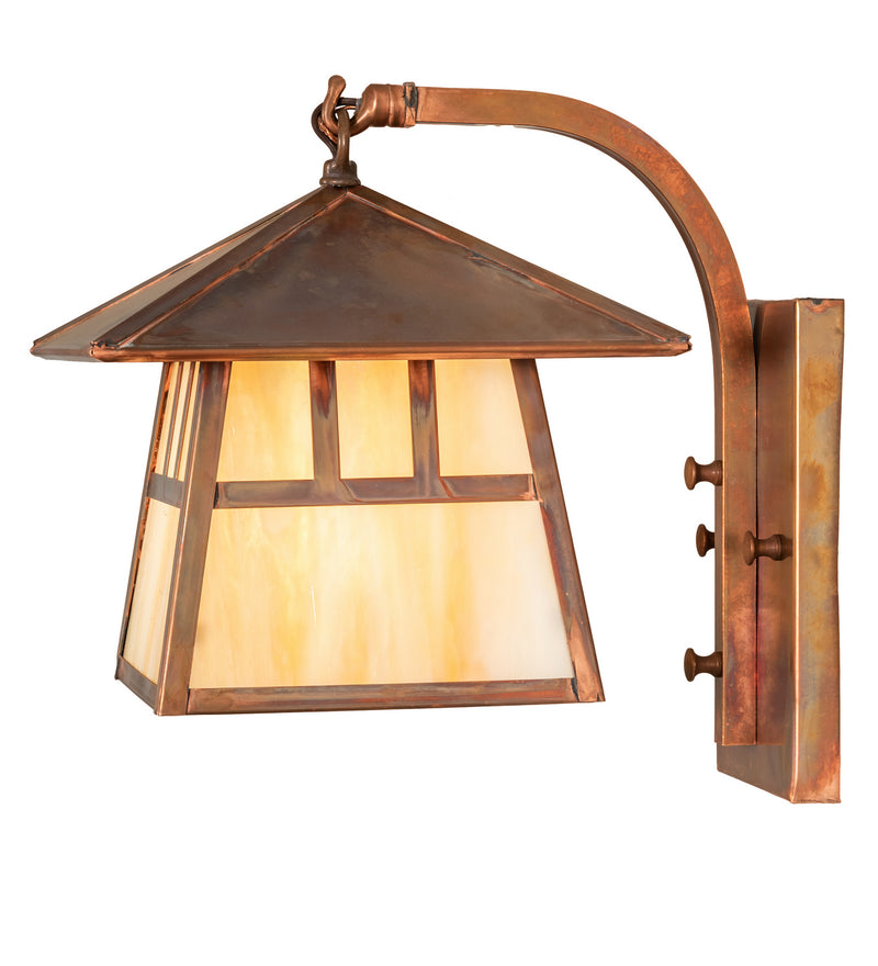 Meyda Tiffany 91596 One Light Wall Sconce, Vintage Copper