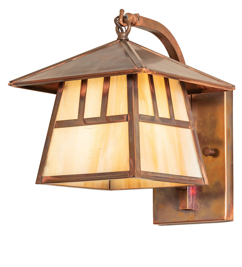 Meyda Tiffany 91596 One Light Wall Sconce, Vintage Copper