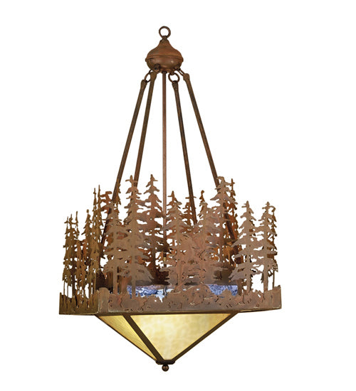 Meyda Tiffany 50953 12 Light Pendant, Rust
