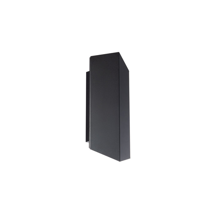 W.A.C. Lighting WS-W49214-30-BK LED Outdoor Wall Sconce, Black