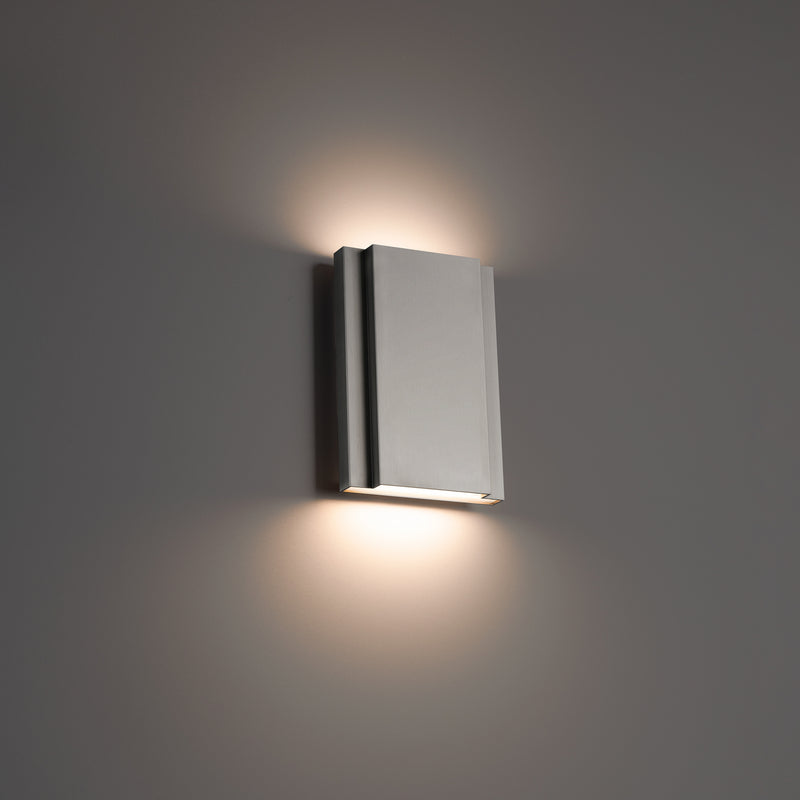 W.A.C. Lighting WS-81208-30-BN LED Wall Sconce, Brushed Nickel