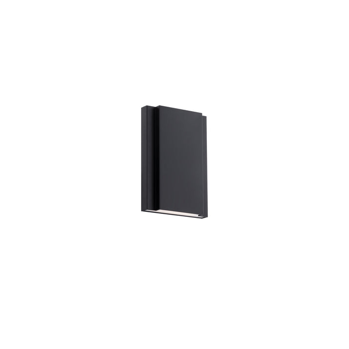 W.A.C. Lighting WS-81208-35-BK LED Wall Sconce, Black