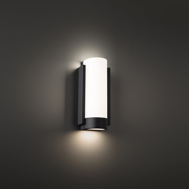 W.A.C. Lighting WS-85212-30-BK LED Wall Sconce, Black