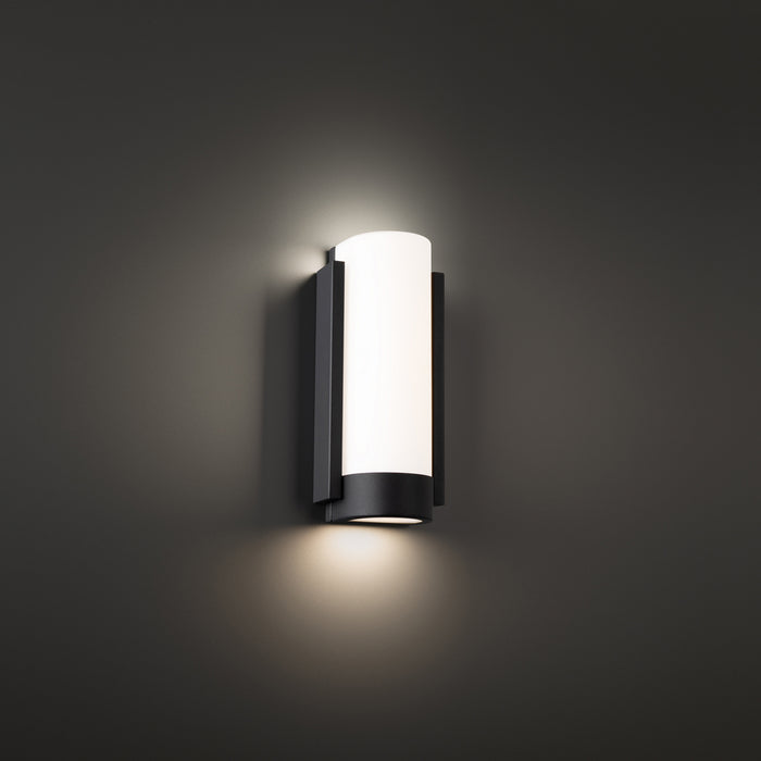 W.A.C. Lighting WS-85212-30-BK LED Wall Sconce, Black