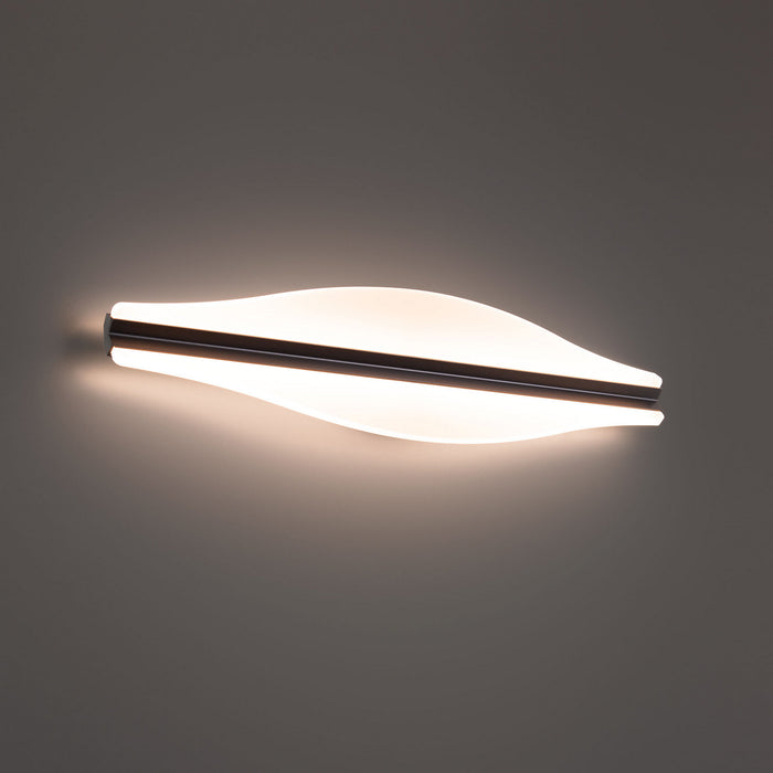 W.A.C. Lighting WS-95227-BK LED Bath, Black