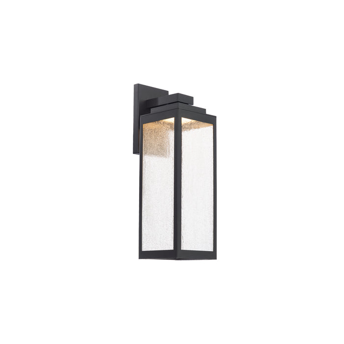 W.A.C. Lighting WS-W17218-BK LED Outdoor Wall Sconce, Black
