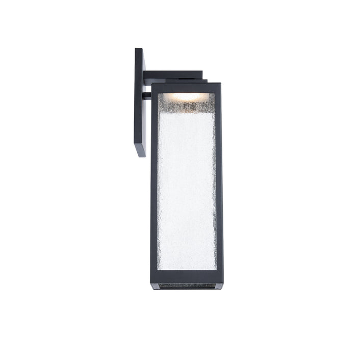 W.A.C. Lighting WS-W17222-BK LED Outdoor Wall Sconce, Black