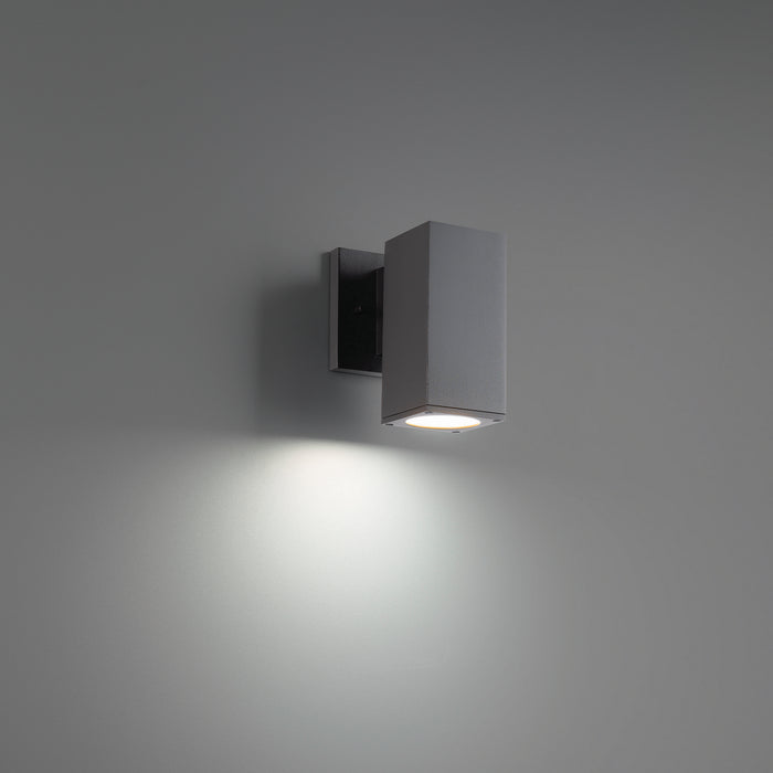 W.A.C. Lighting WS-W220208-30-BK LED Wall Sconce, Black