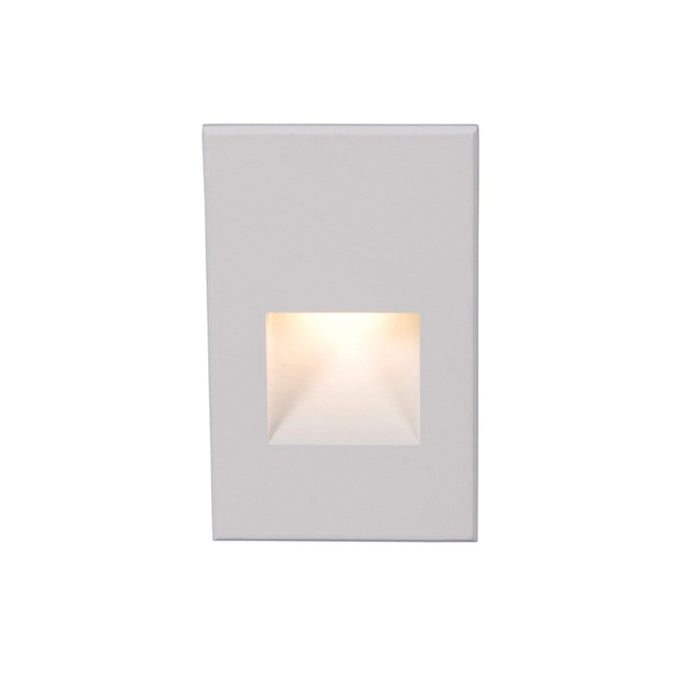 W.A.C. Lighting WL-LED200-27-WT LED Step and Wall Light, White On Aluminum