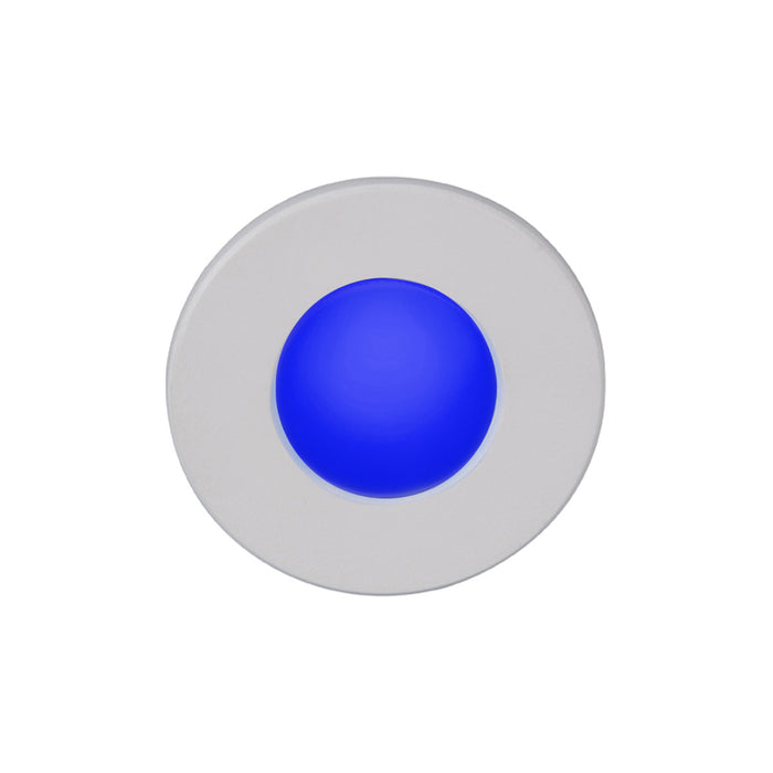 W.A.C. Lighting WL-LED310-BL-WT LED Step and Wall Light, White On Aluminum