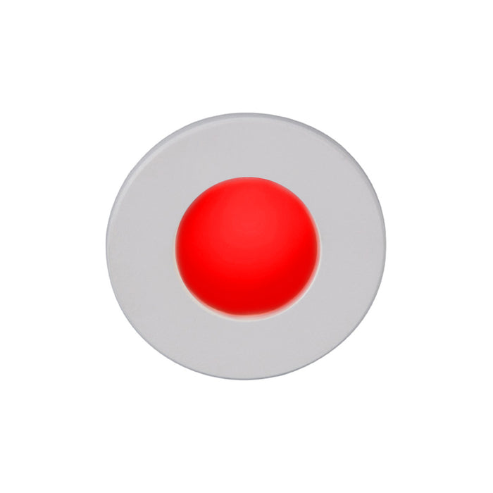 W.A.C. Lighting WL-LED310-RD-WT LED Step and Wall Light, White On Aluminum