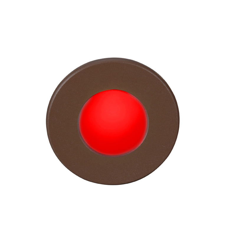 W.A.C. Lighting WL-LED310-RD-BZ LED Step and Wall Light, Bronze On Aluminum