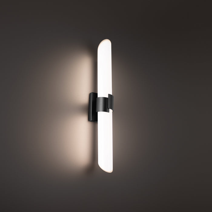 W.A.C. Lighting WS-53223-BK LED Bath, Black