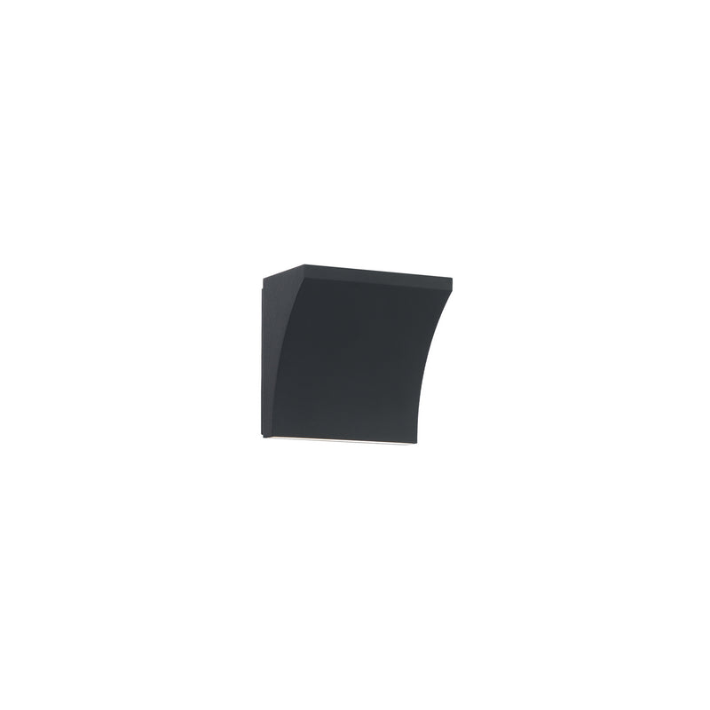 W.A.C. Lighting WS-57205-27-BK LED Wall Sconce, Black
