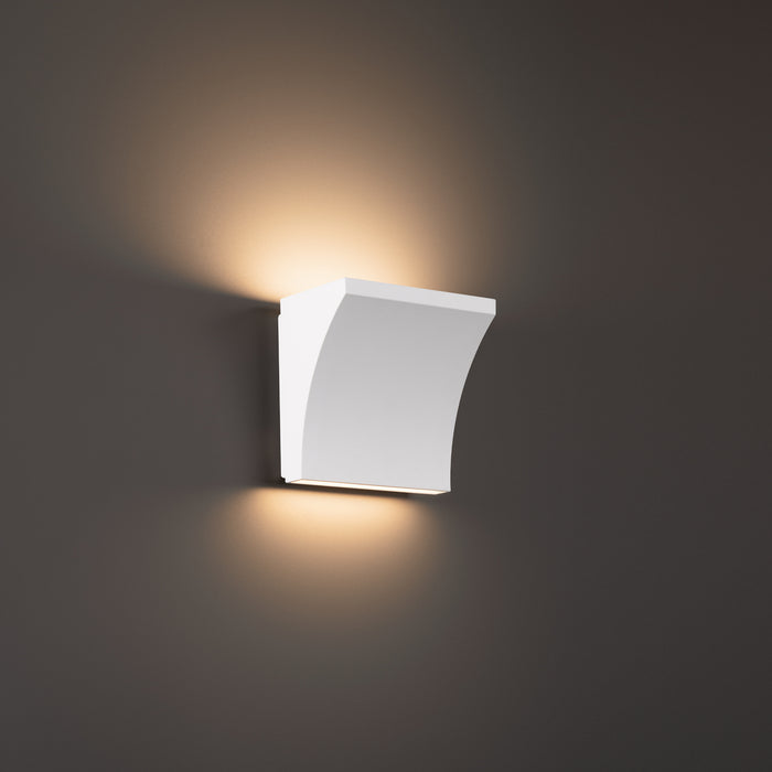 W.A.C. Lighting WS-57205-27-WT LED Wall Sconce, White