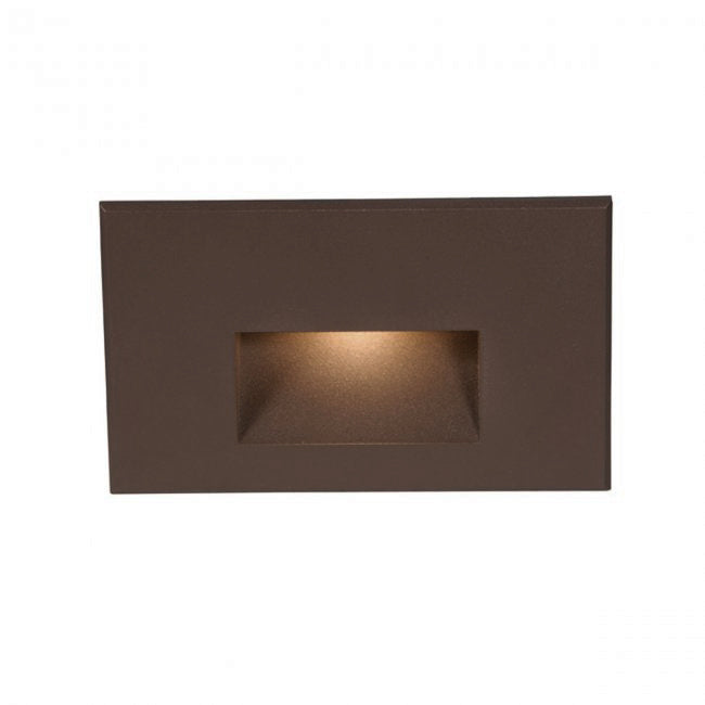W.A.C. Lighting WL-LED100-27-BBR LED Step and Wall Light, Bronze On Brass