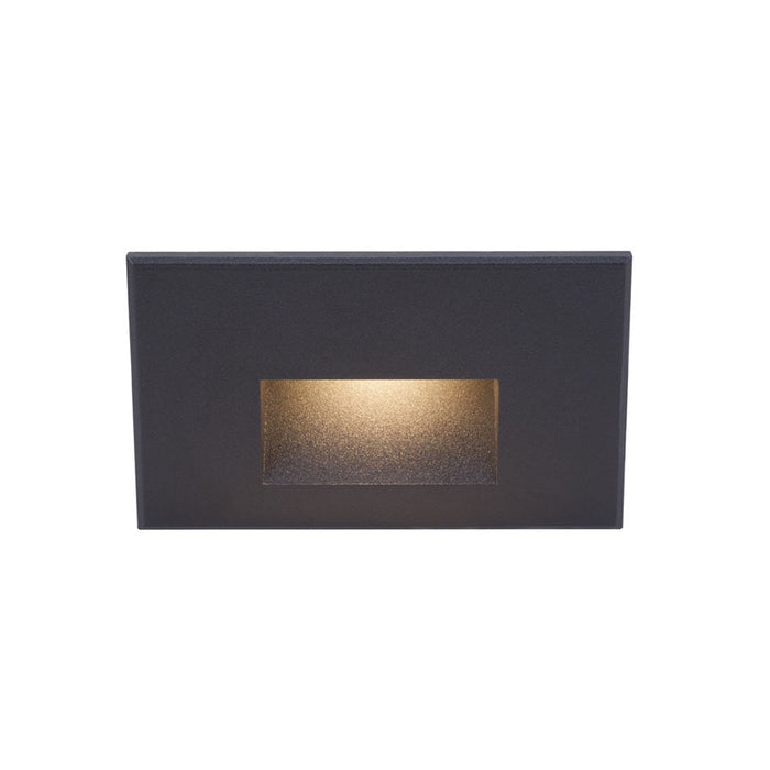 W.A.C. Lighting WL-LED100-27-BK LED Step and Wall Light, Black On Aluminum