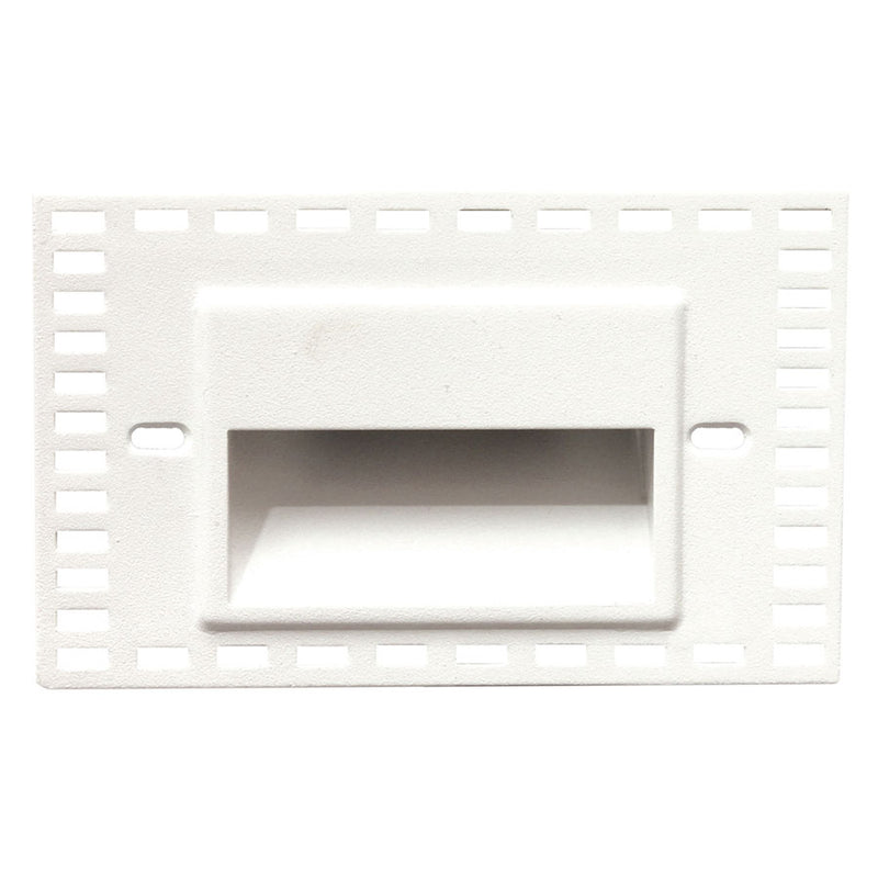 W.A.C. Lighting WL-LED100TR-27-WT LED Step and Wall Light, White On Aluminum
