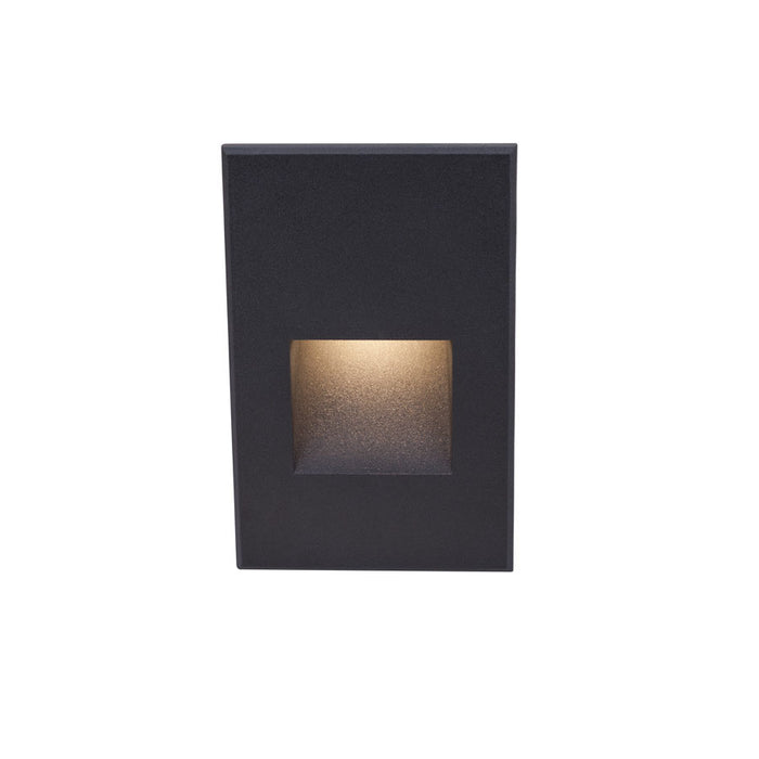 W.A.C. Lighting WL-LED200-27-BK LED Step and Wall Light, Black On Aluminum