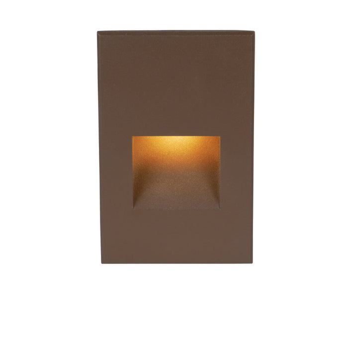 W.A.C. Lighting WL-LED200-27-BZ LED Step and Wall Light, Bronze On Aluminum