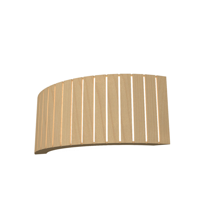 Accord Lighting 4039.34 Two Light Wall Lamp, Maple