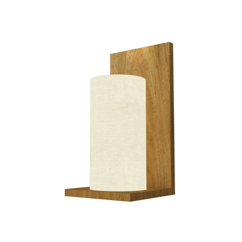 Accord Lighting 4051.09 One Light Wall Lamp, Louro Freijo