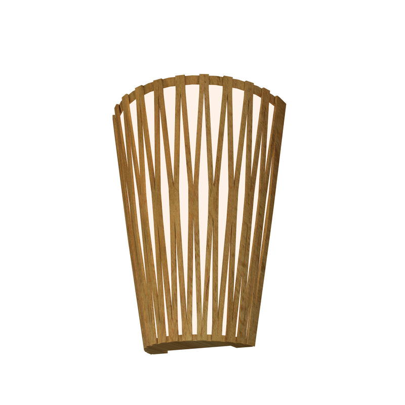 Accord Lighting 4066.09 One Light Wall Lamp, Louro Freijo