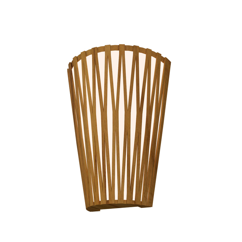 Accord Lighting 4066.12 One Light Wall Lamp, Teak