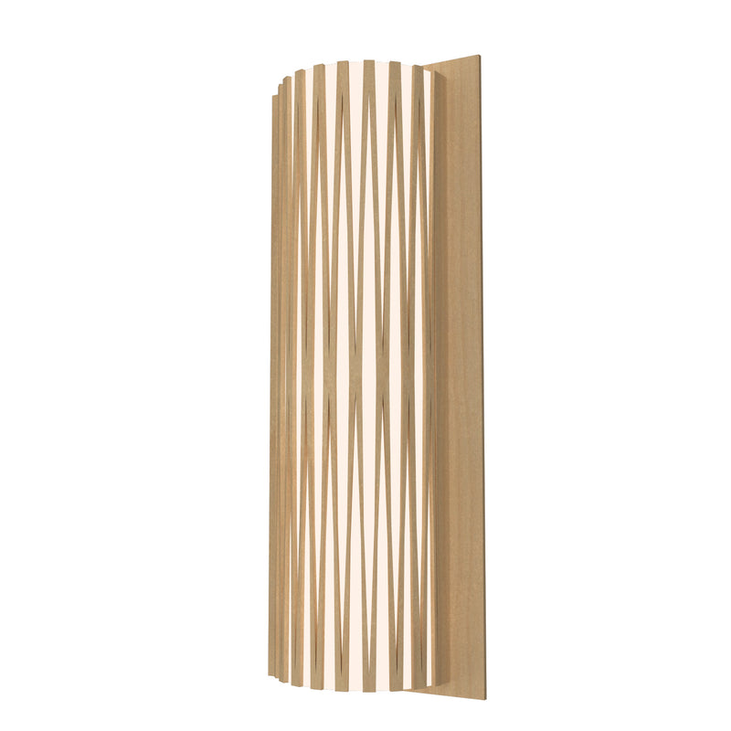 Accord Lighting 4067.34 Two Light Wall Lamp, Maple