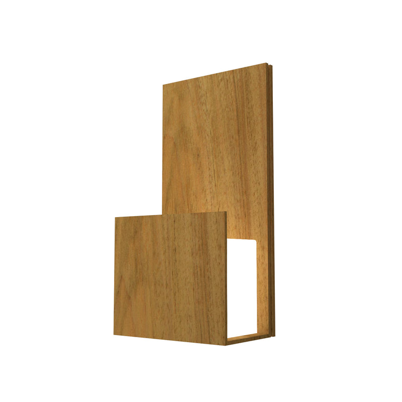 Accord Lighting 4068.09 One Light Wall Lamp, Louro Freijo