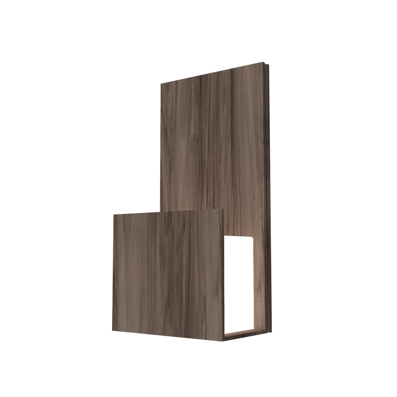 Accord Lighting 4068.18 One Light Wall Lamp, American Walnut