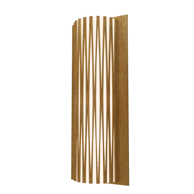 Accord Lighting 4071.09 Two Light Wall Lamp, Louro Freijo