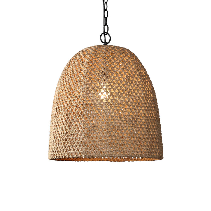 Terracotta Designs P22116-1 One Light Pendant, Matte Black
