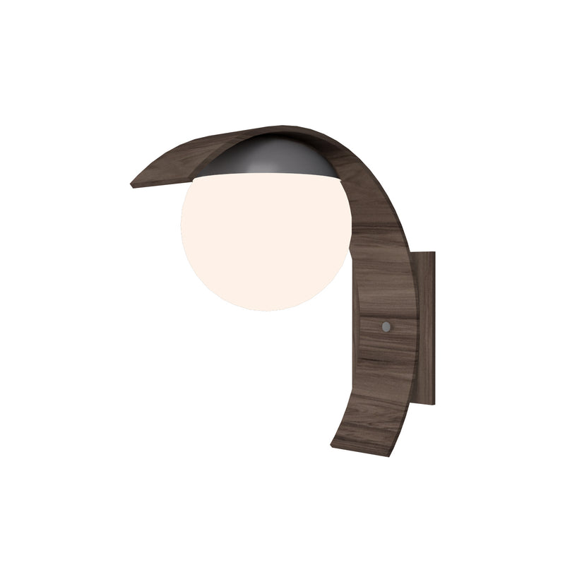 Accord Lighting 416.18 One Light Wall Lamp, American Walnut