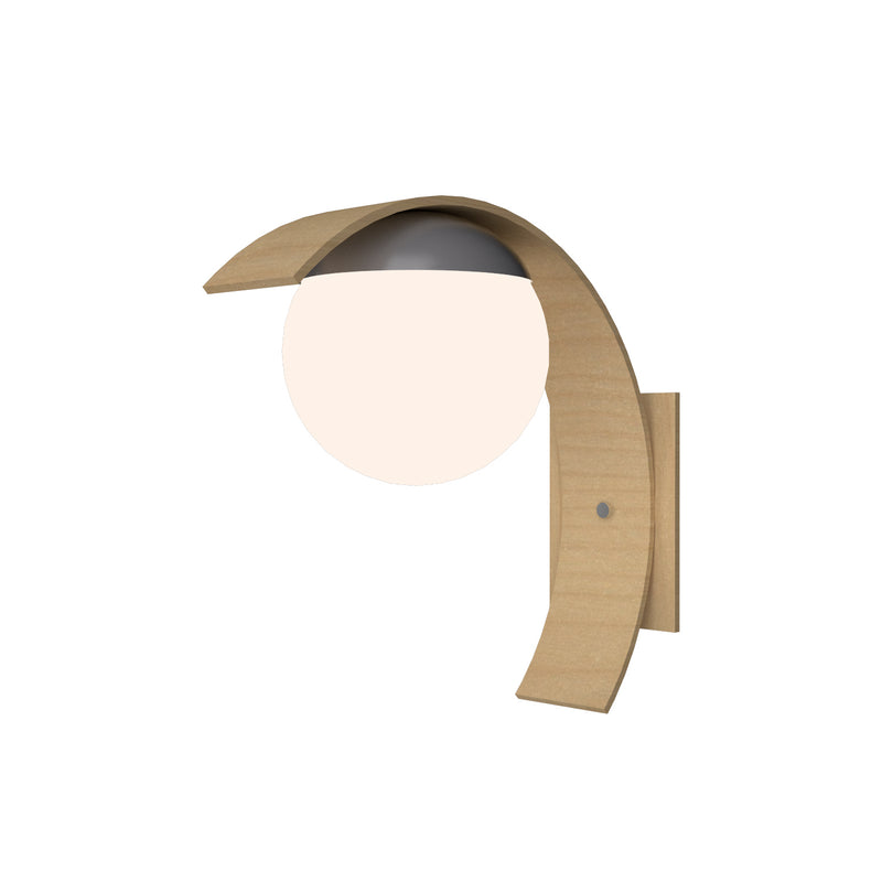 Accord Lighting 416.34 One Light Wall Lamp, Maple