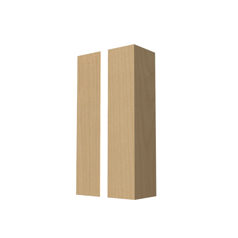 Accord Lighting 419.34 Two Light Wall Lamp, Maple