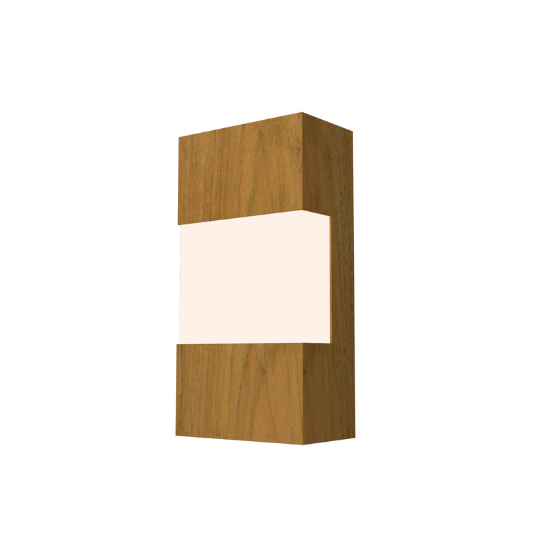 Accord Lighting 428.09 Two Light Wall Lamp, Louro Freijo