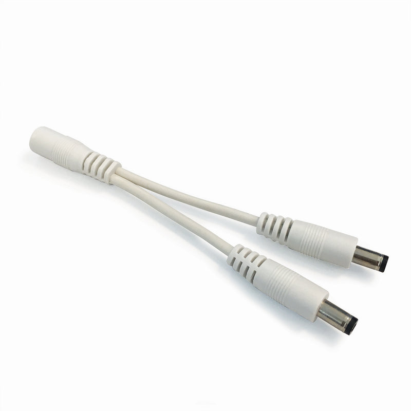 Nora Lighting NATL-302W 5" Power Line Splitter for LED Drivers, White