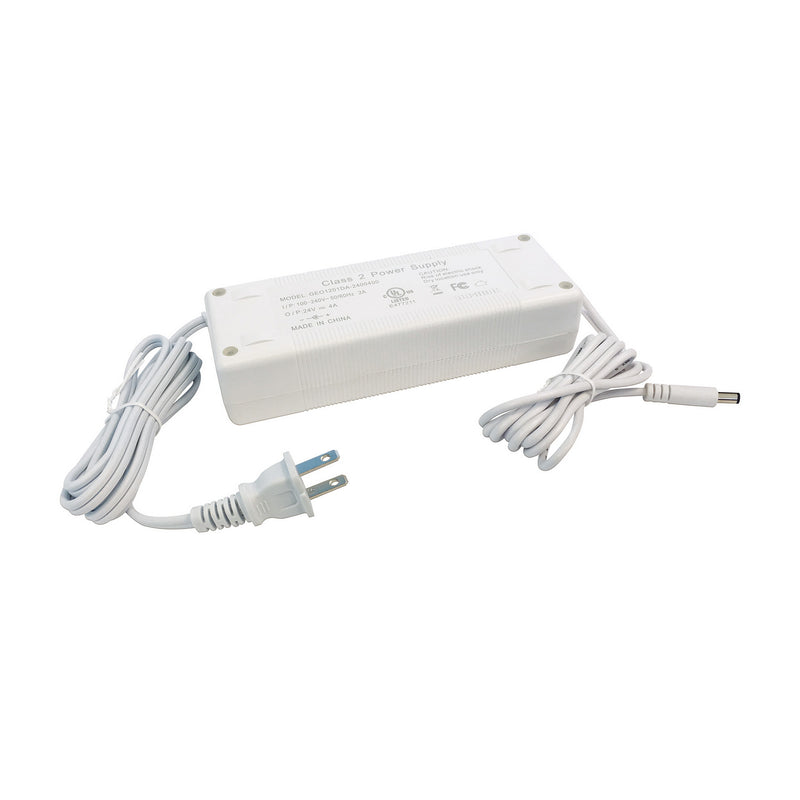 Nora Lighting NATL-596W Cord + Plug Direct Plug-in Driver, White