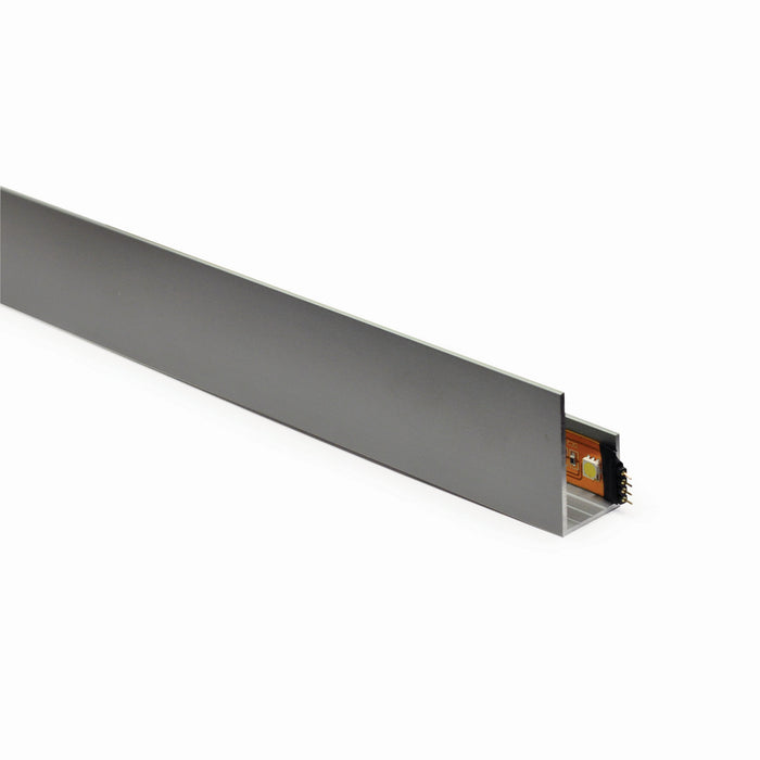 Nora Lighting NATL-C27A 4-ft J-Style Channel, Aluminum