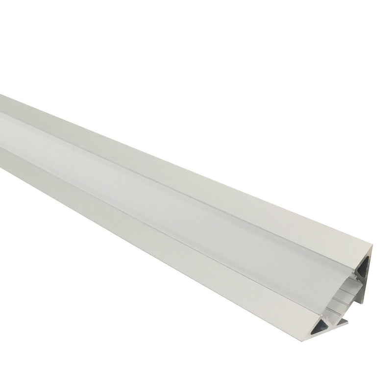Nora Lighting NATL-C28A 4-ft Corner Channel, Aluminum
