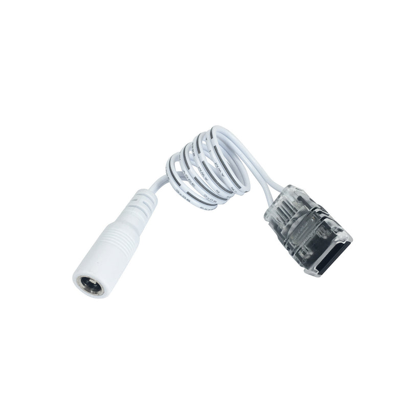 Nora Lighting NATLCD-210 Power Line Connector 12" For, White
