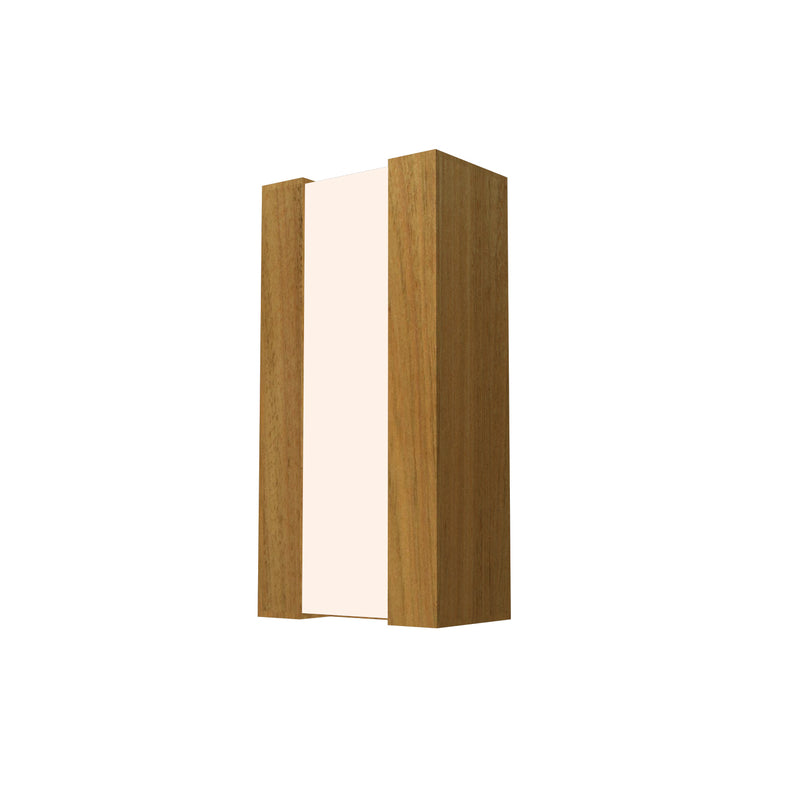 Accord Lighting 446.09 Two Light Wall Lamp, Louro Freijo