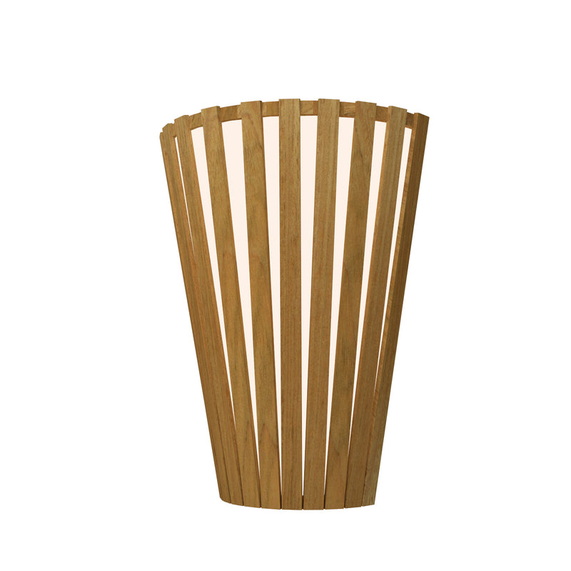 Accord Lighting 456.09 One Light Wall Lamp, Louro Freijo