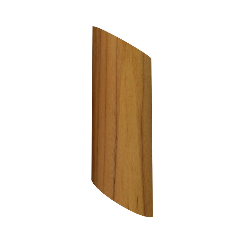 Accord Lighting 466.12 Two Light Wall Lamp, Teak
