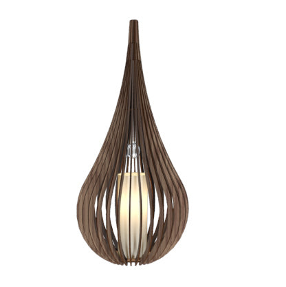 Accord Lighting 7021.18 One Light Table Lamp, American Walnut