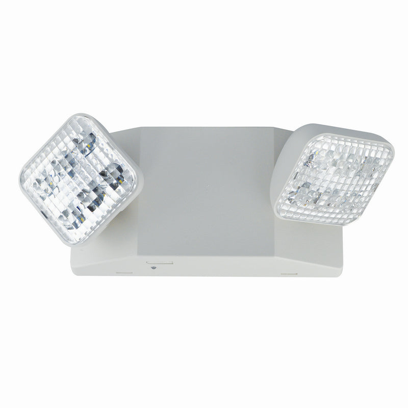Nora Lighting NE-700LEDRCW Dual Head LED Emergency Light,, White