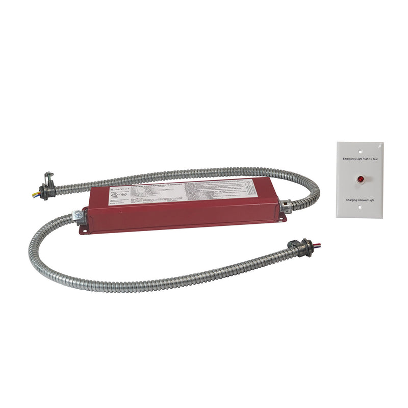 Nora Lighting NEPK-07LEDUNV Battery With Test Switch, Red