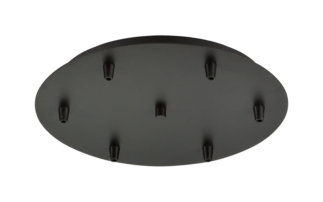Innovations 116-OB Six Light Multi Port Canopy, Oil Rubbed Bronze