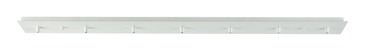 Innovations 127-W Seven Light Multi Port Canopy, White